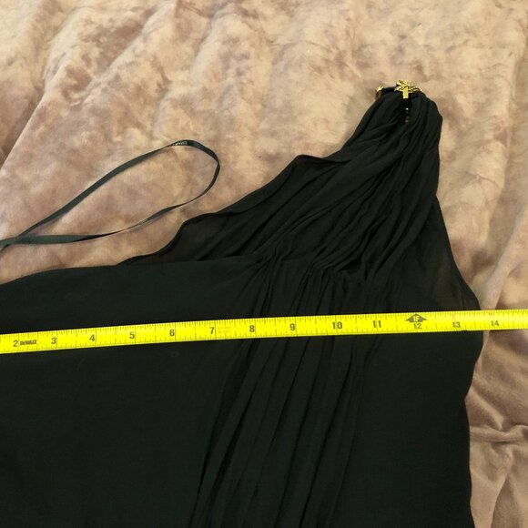 Roberto Cavalli Black One-Shoulder Dress - Picture 10 of 13